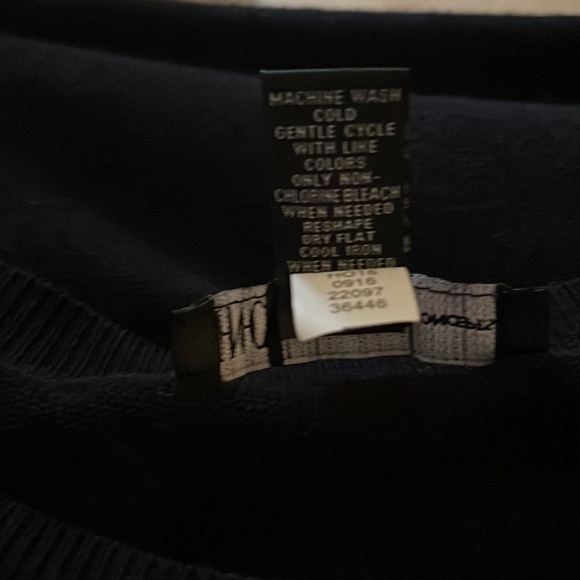 International Concepts - Black, white and metallic silver tunic sweater - Picture 5 of 5